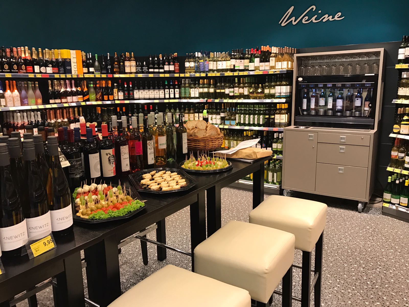 Rückblick Weinabend am 24.03.2017 im EDEKA Effing Markt