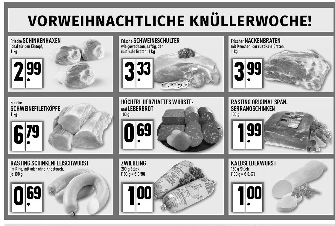 Vorweihnachtliche Knüllerwoche!