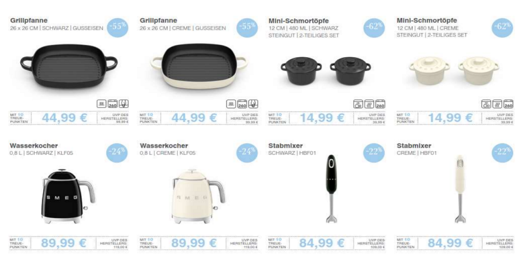 EDEKA Effing Treueaktion SMEG