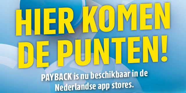 Download nu de PAYBACK app